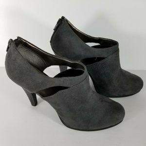 WORTHINGTON High Heel Gray Ankle booties